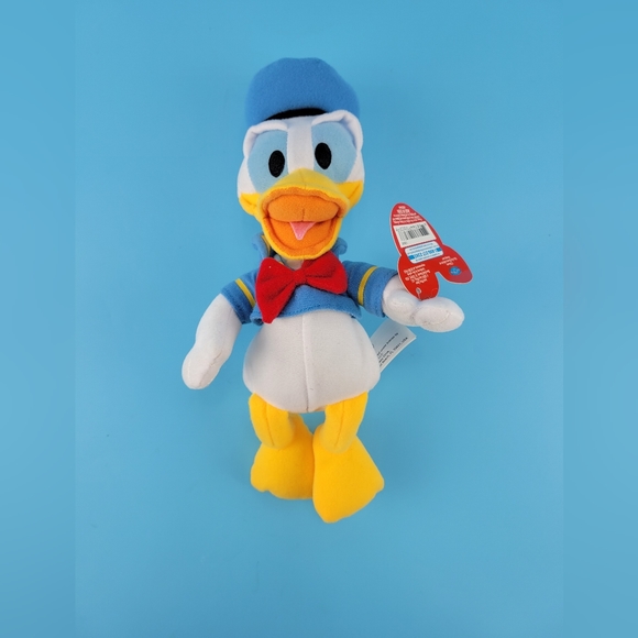 Disney Just Play 2014 Donald Duck 11" Plush Toy with Tags EUC - Picture 3 of 8